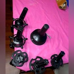 Wig Mannequin Head Clamp Stand set of 6